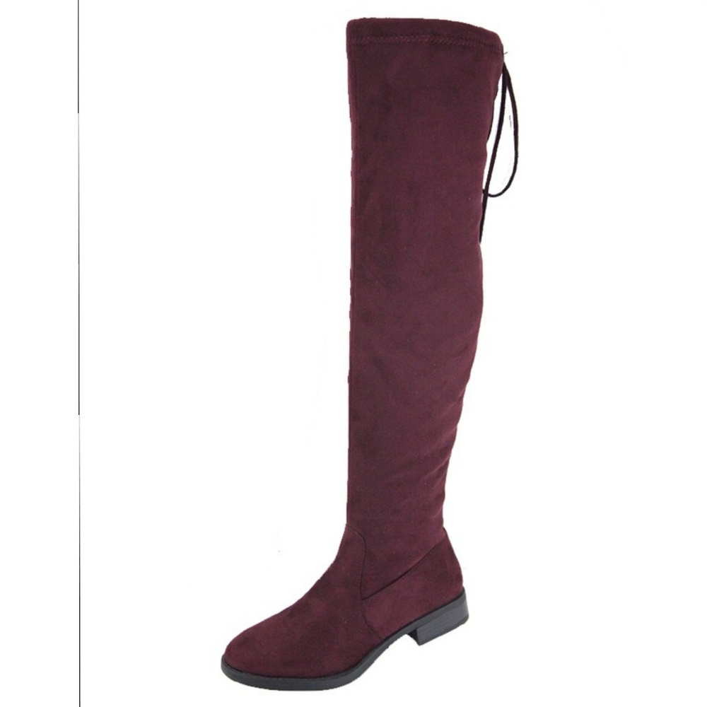 Flat Boots Over knee Wine color 🚨PRICE IS FIRM🚨 - Picture 5 of 7